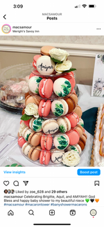 Load image into Gallery viewer, Custom Order- Macarons, Towers, Cakes, and Events
