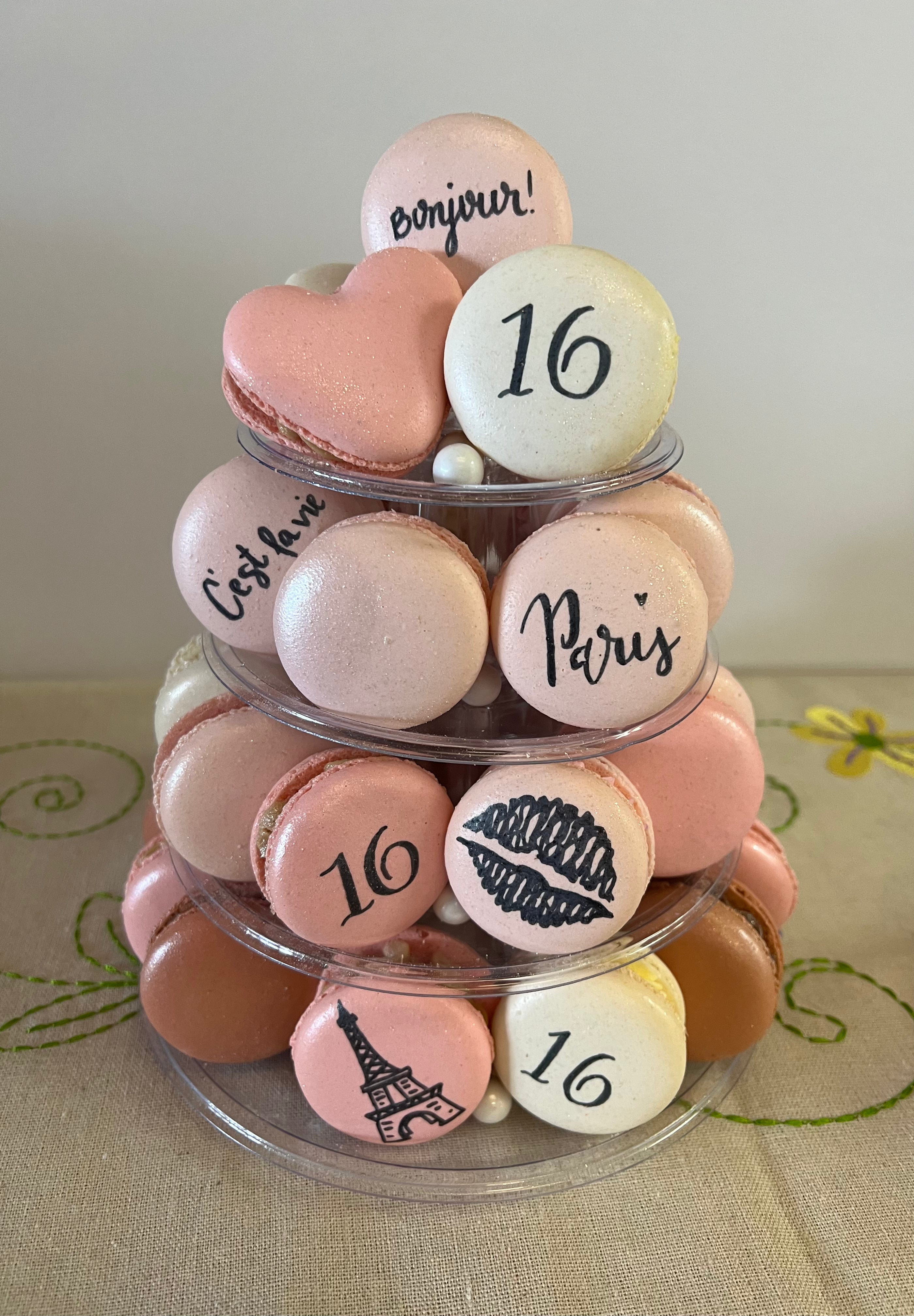 Mini Macaron Tower