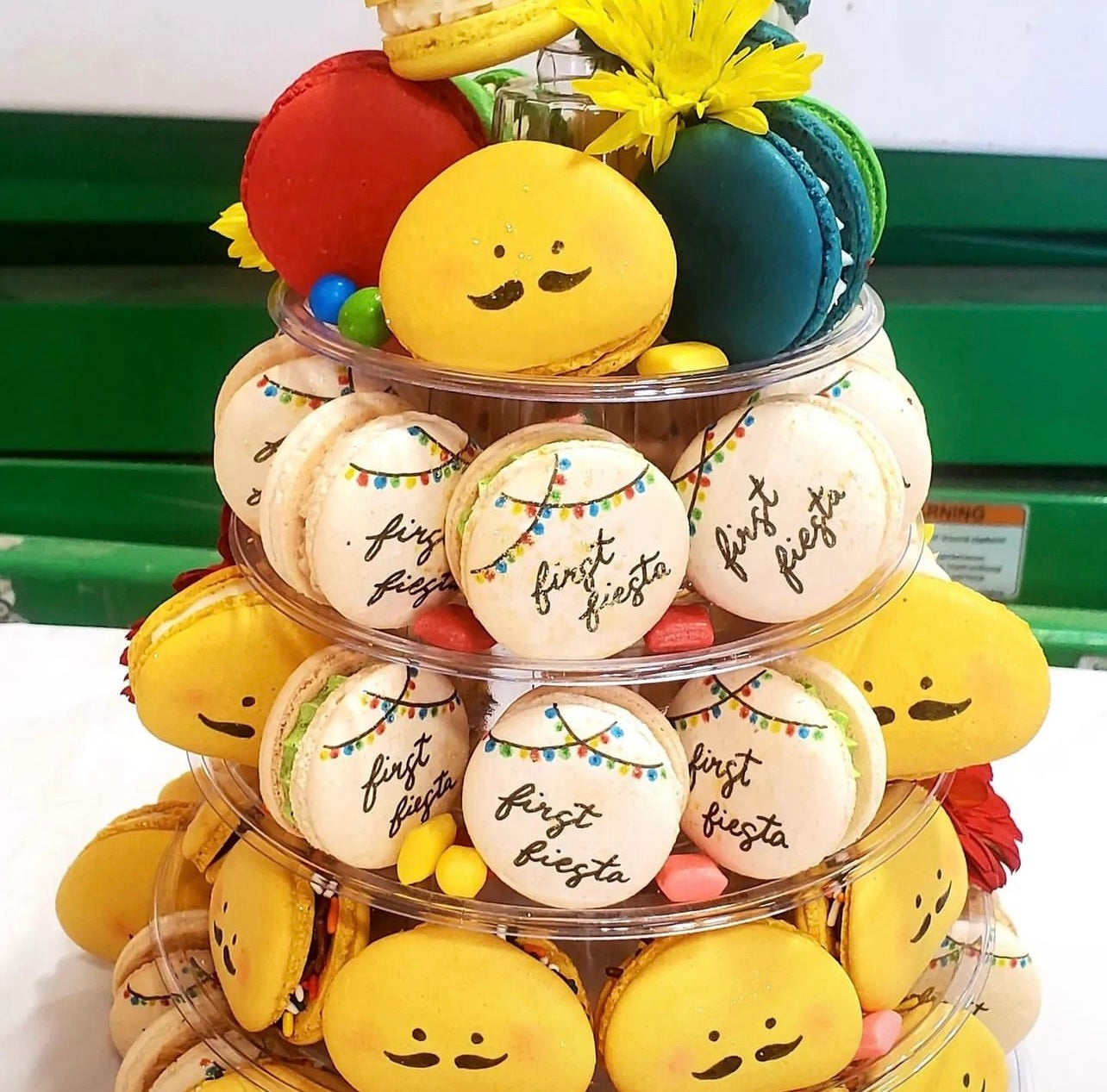 Mini Macaron Tower